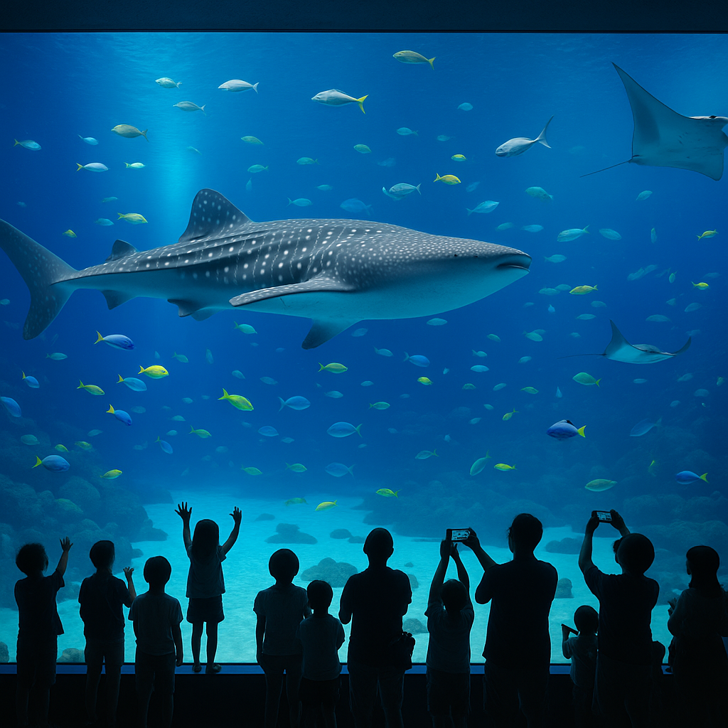 오키나와 츄라우미 수족관 관련 사진