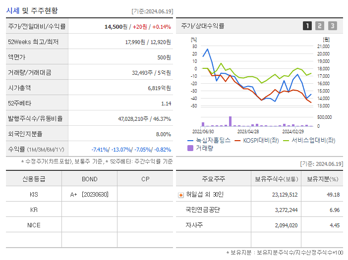녹십자홀딩스_기업개요