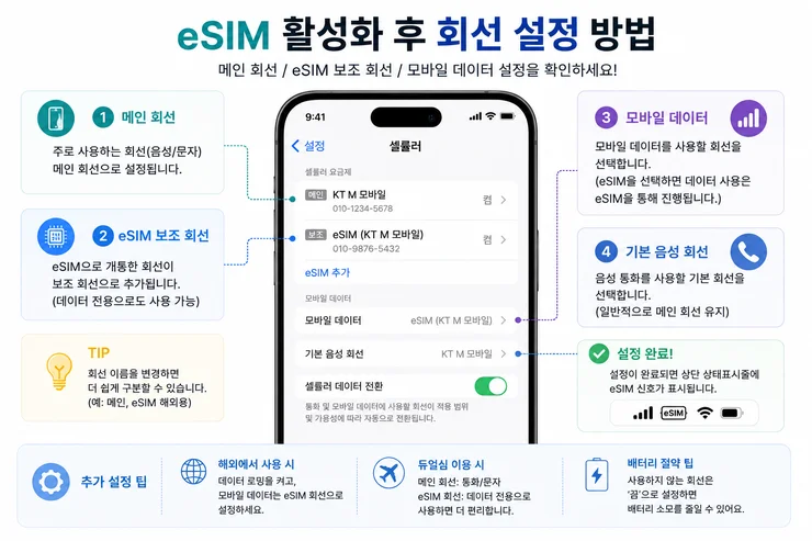 티월드 eSIM