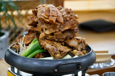 곱창감자탕 중