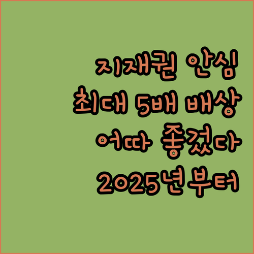 2025년부터 지식재산권 안심! 최대..