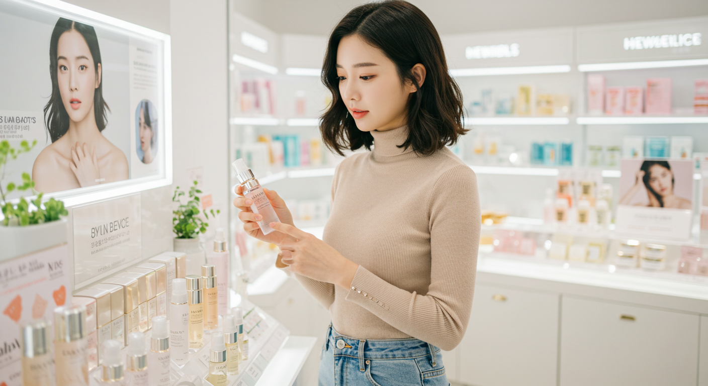 공스킨 트러블 라인