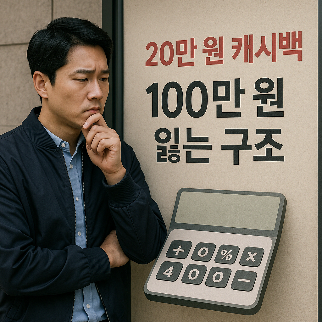 20만 원 받고 100만 원 잃는 구조 – 리베이트의 함정