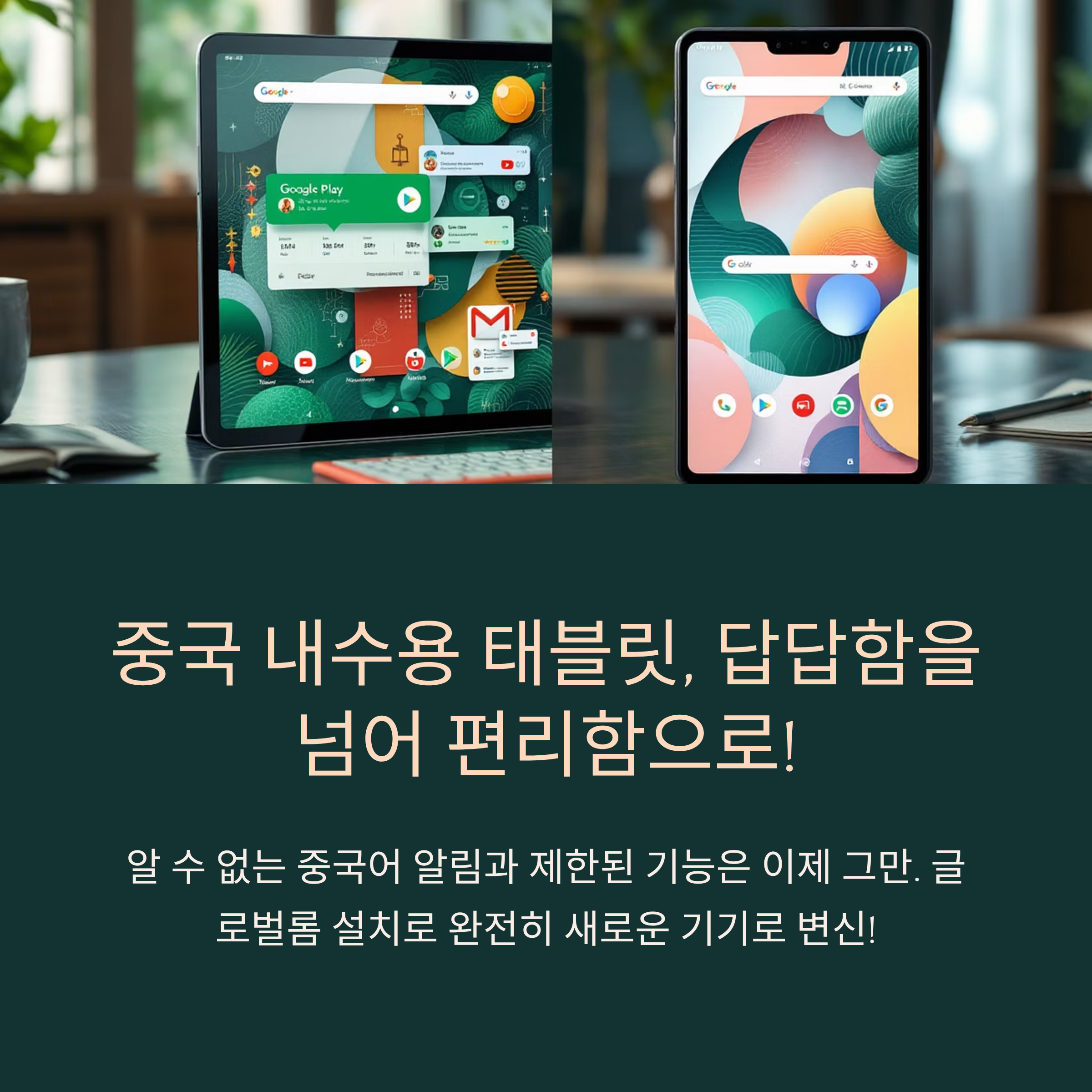 중국 내수용을 글로벌롬으로