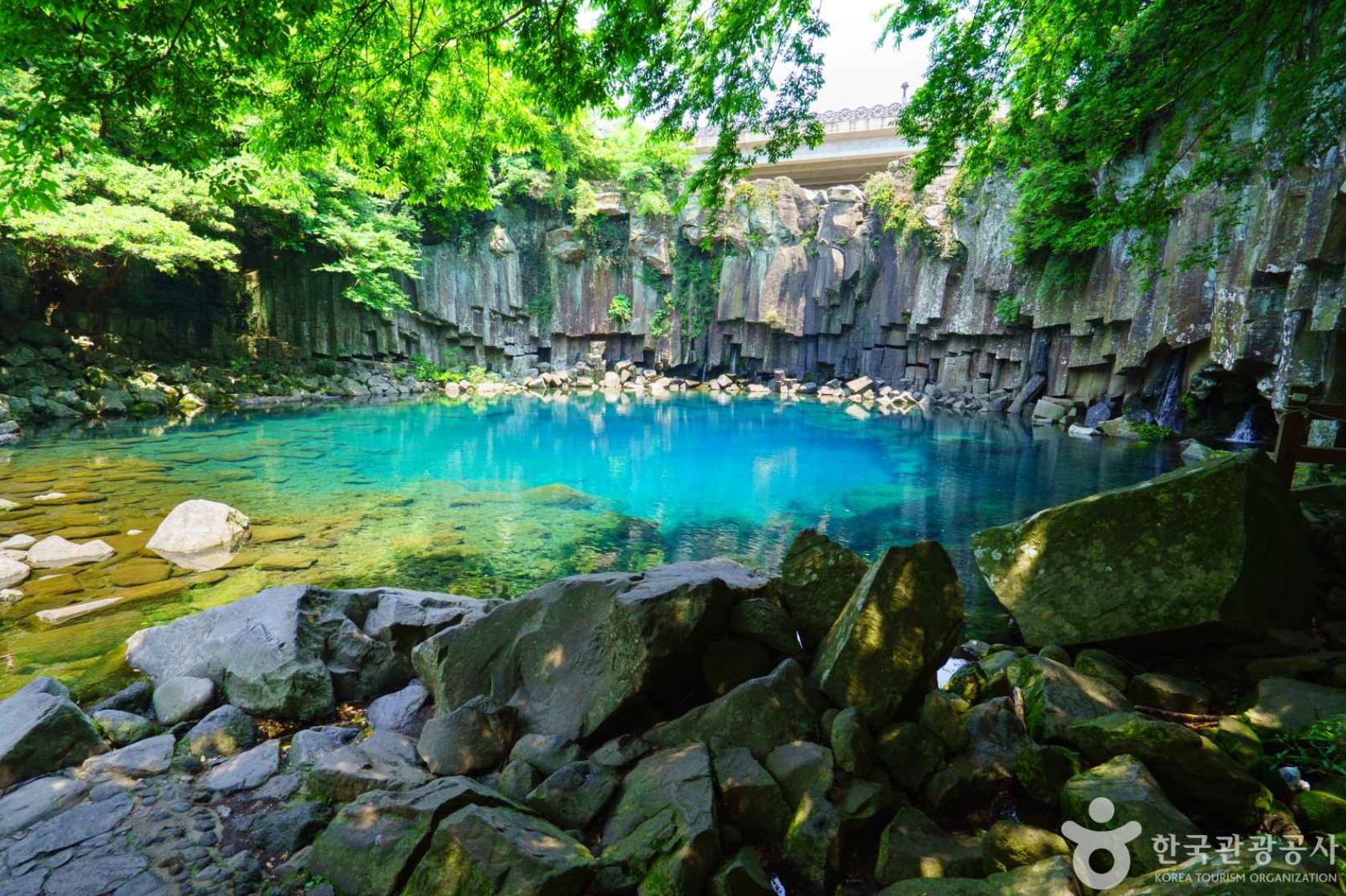 신비로운-천제연폭포