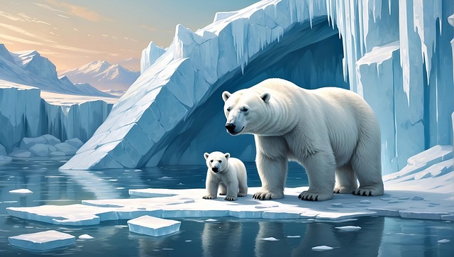 북극 지역의 기후 변화가 북극곰에게 미치는 영향