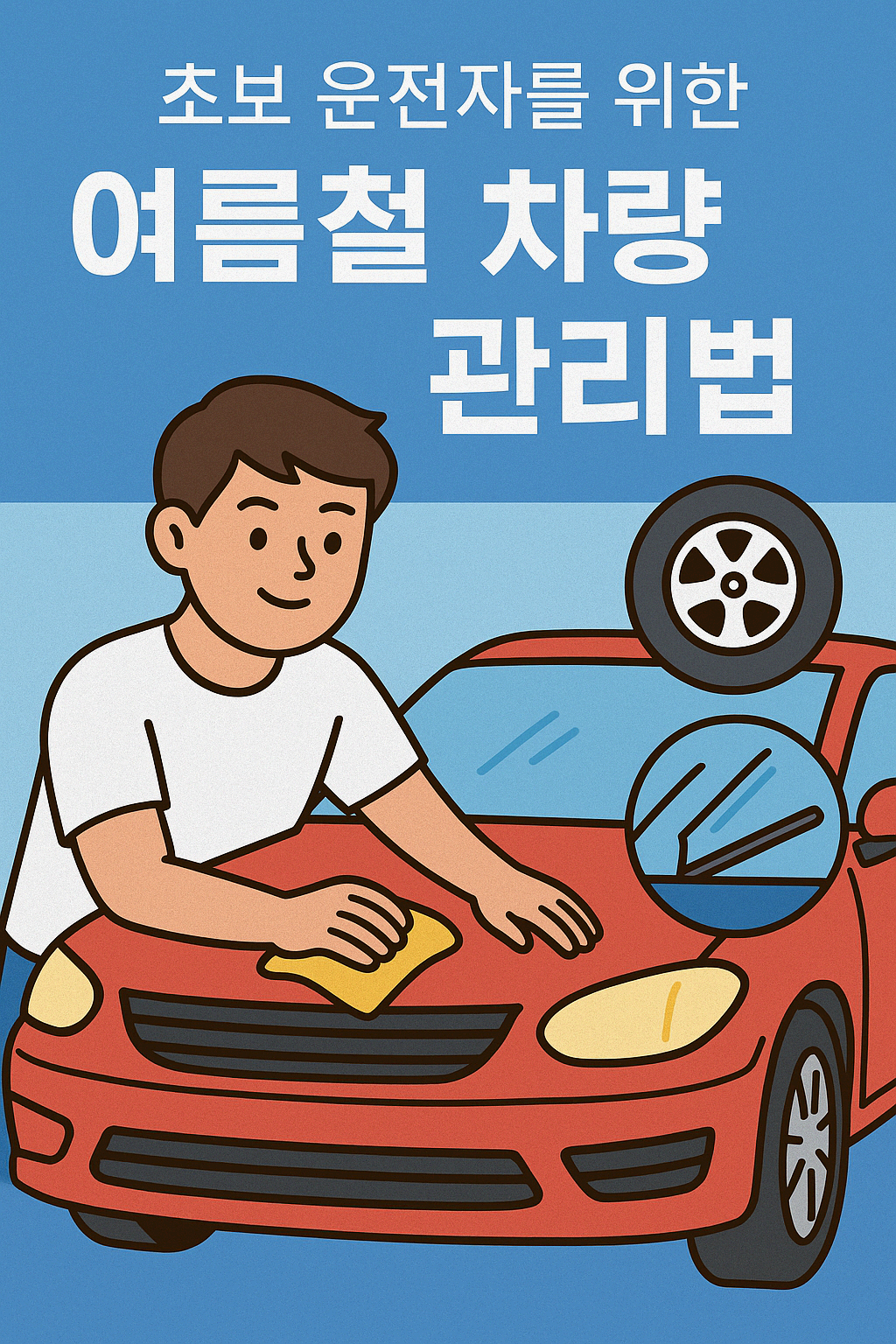 초보 운전자를 위한 여름철 차량 관리법