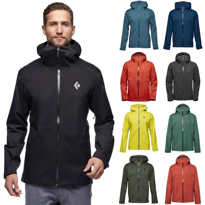 블랙다이아몬드 블랙다아이아몬드 스톰라인 스트레치 레인 쉘 남성 방수 자켓