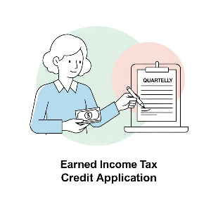 2025년 근로장려금 반기신청 신청 이미지