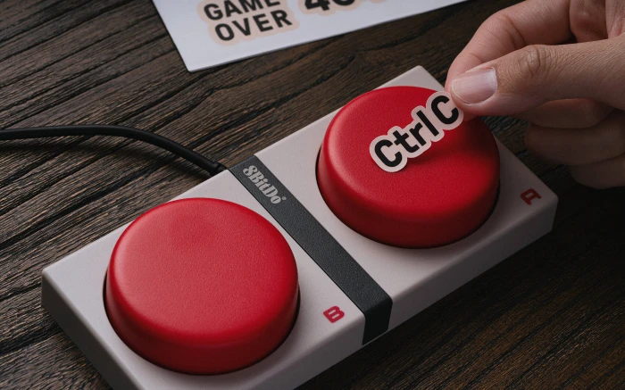 8bitdo 키보드 왕버튼
