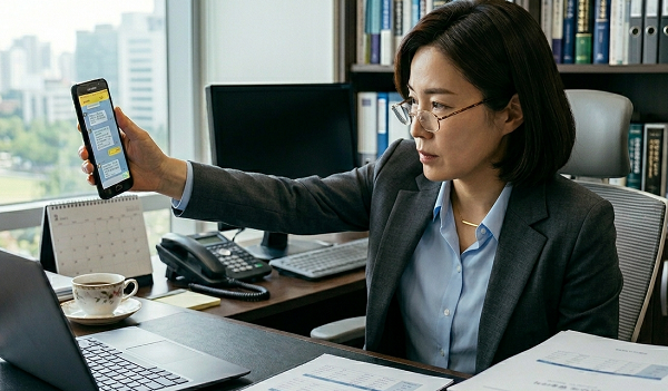 핸드폰 글씨가 흐릿하게 보여요 - 50대 직장인이 직접 겪은 노안 이야기