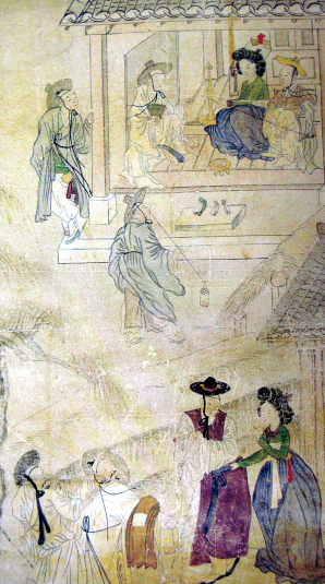 여성보다 더 여성스러웠던 조선 남자 기생의 연회 퍼포먼스