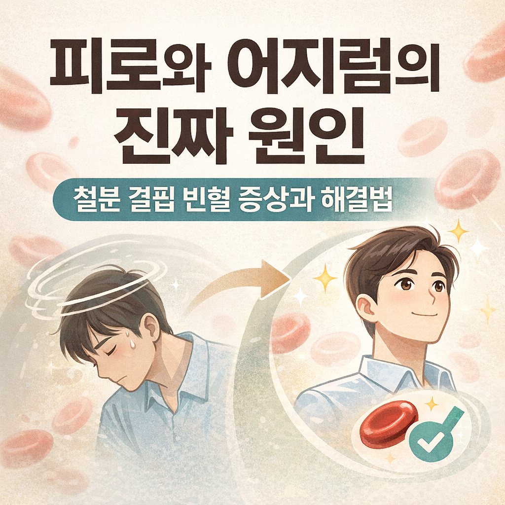 철분 결핍 빈혈 증상과 해결법