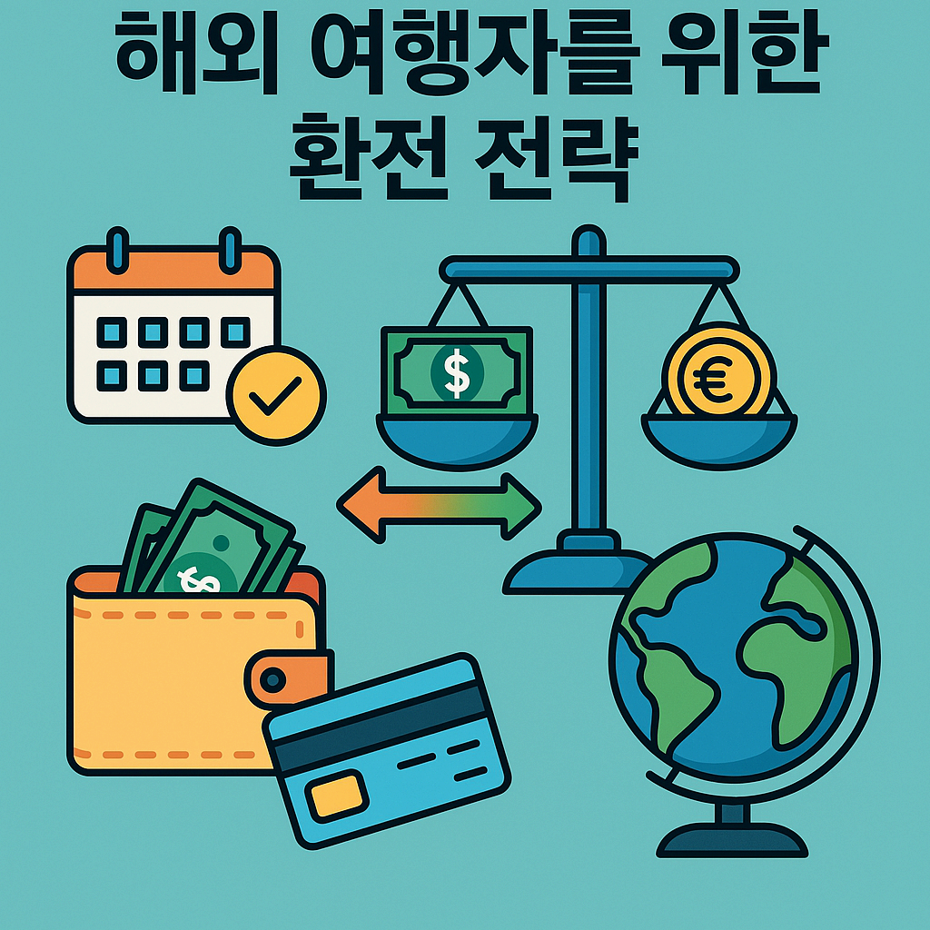 해외 여행자를 위한 환전 전략
