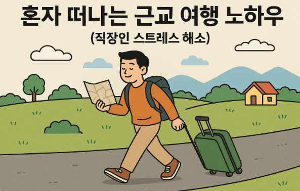 혼자 떠나는 근교여행 직장인 관련 사진