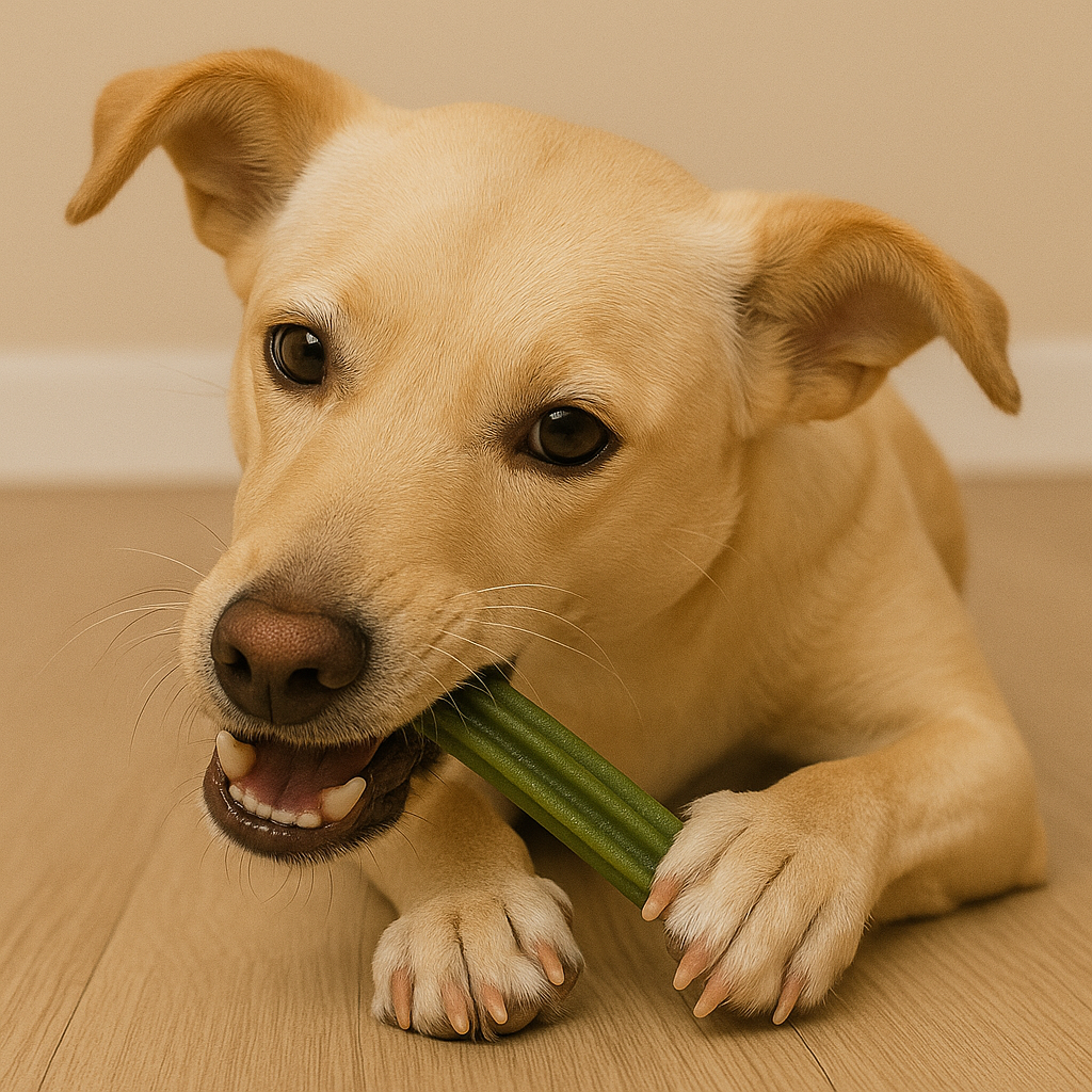 강아지 텐탈껌으로 구강 관리