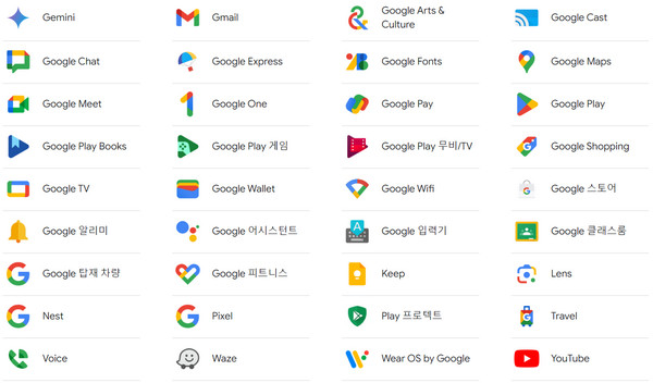 구글서비스프로그램