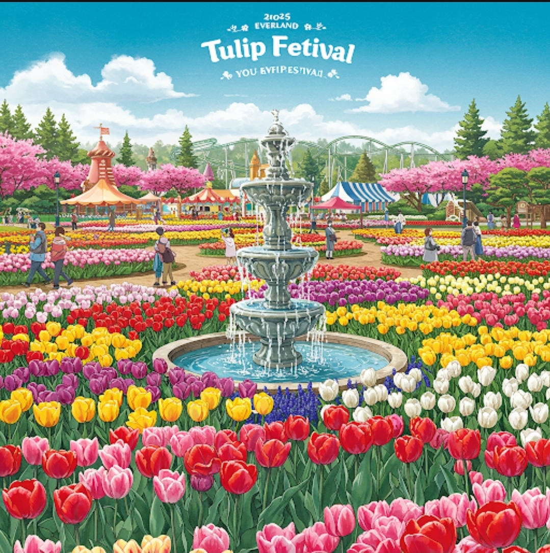 에버랜드 튤립축제 2025 &ndash; 인생샷 스팟 &amp; 꿀팁 대공개!
