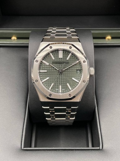 오데마피게 로얄오크 41-15510ST 그린 바