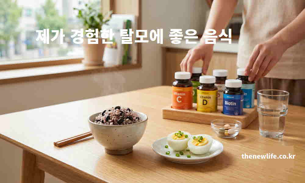 탈모 좋은 음식 경험담