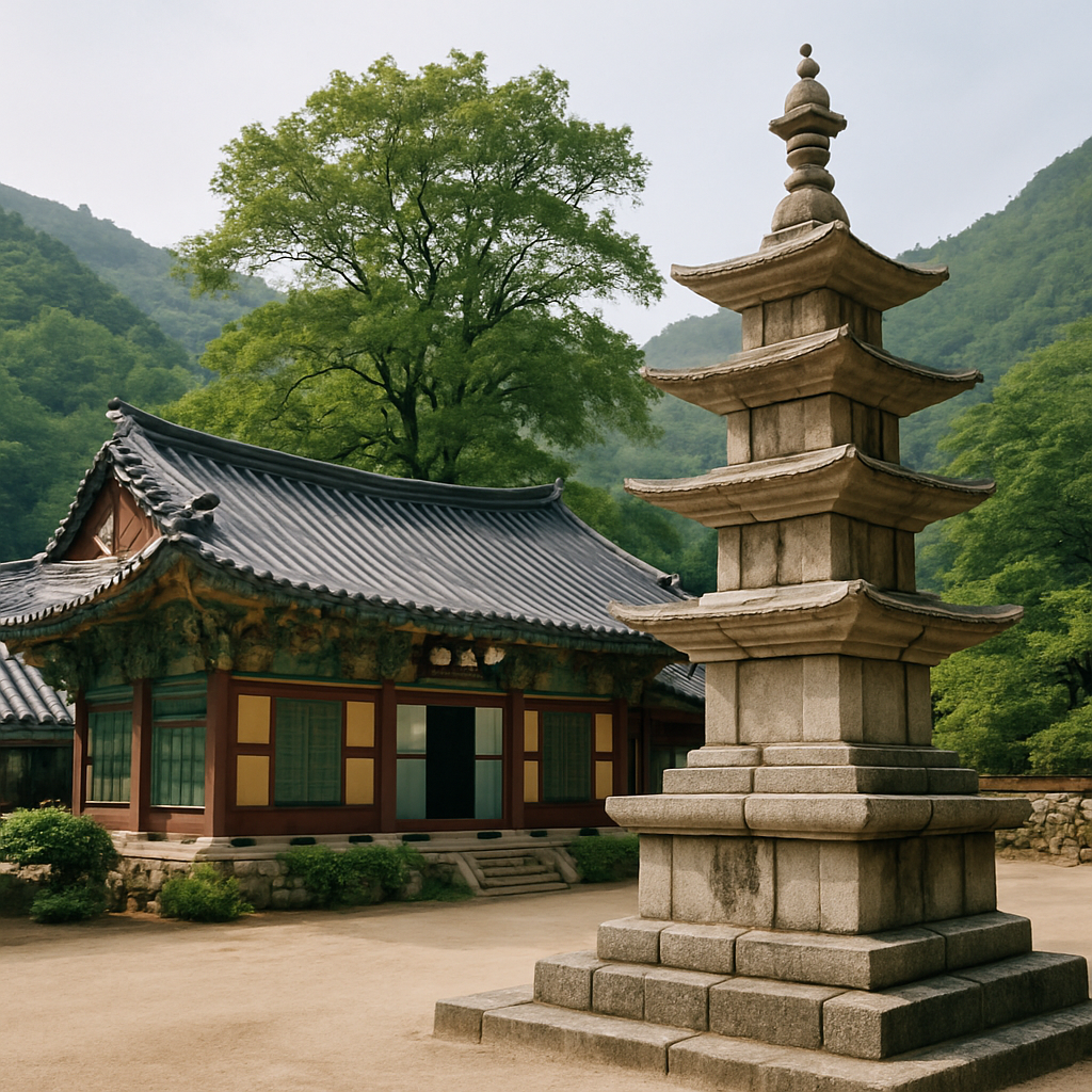 템플스테이 모습