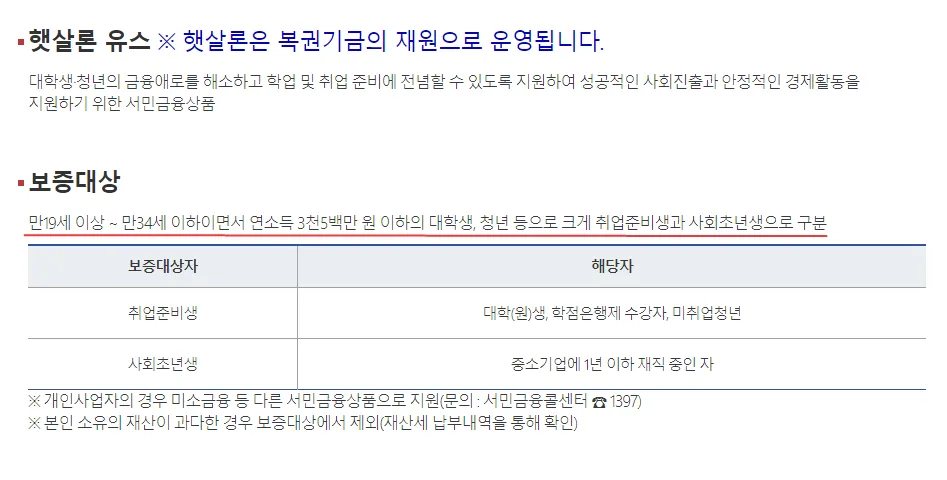 햇사론-유스-설명