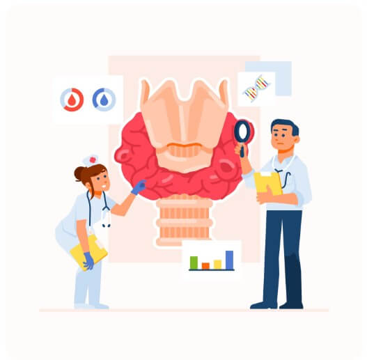 갑상선에 이상이 있는 환자