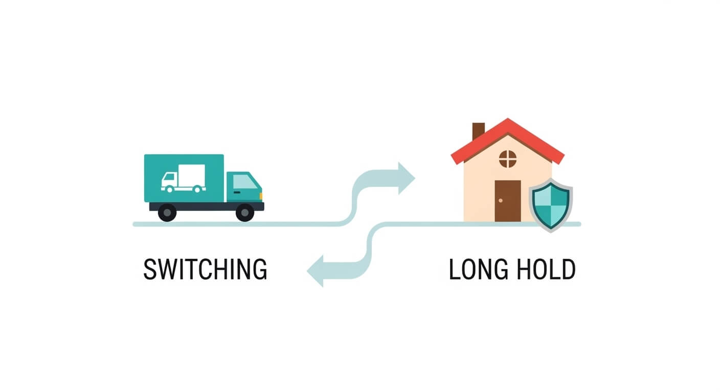 보유 전략: ‘갈아타기’ vs ‘장기 보유’ 판단 기준