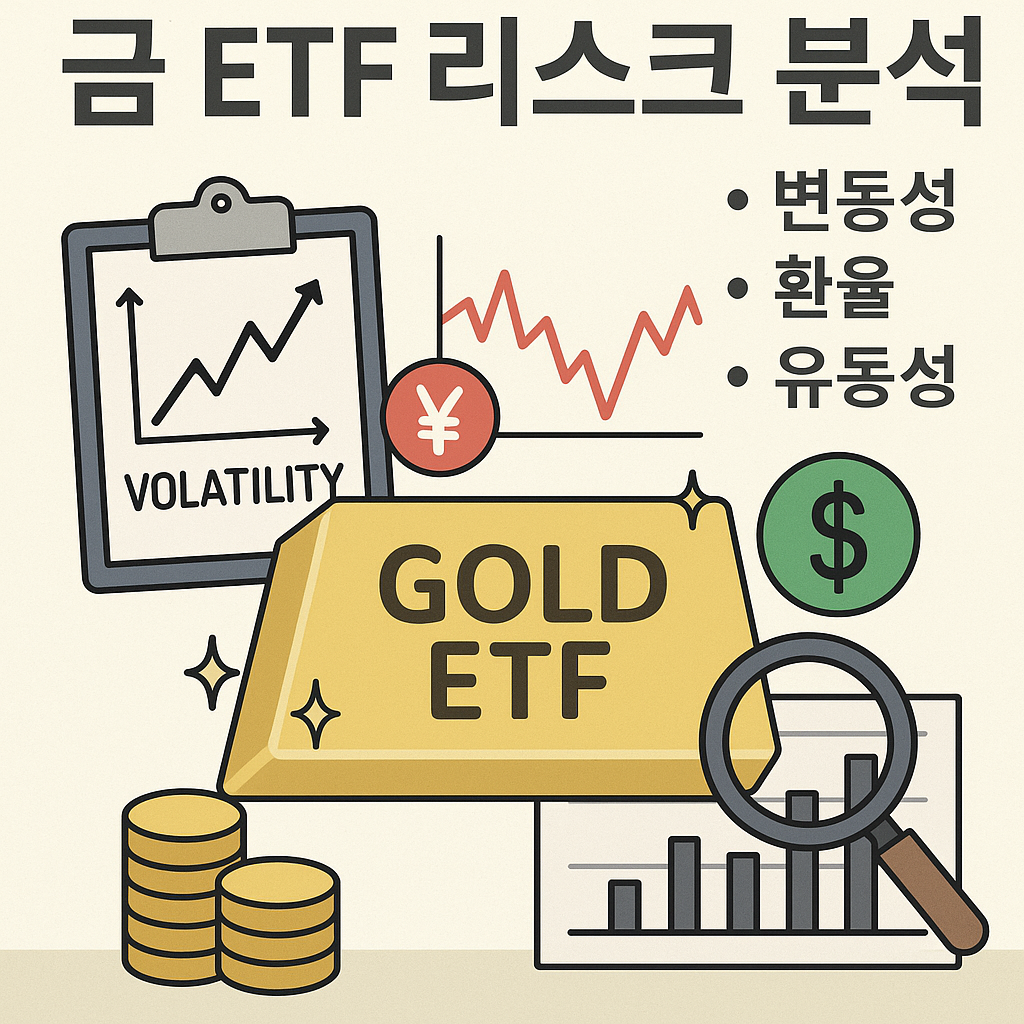 금 ETF 리스크 분석 이미지