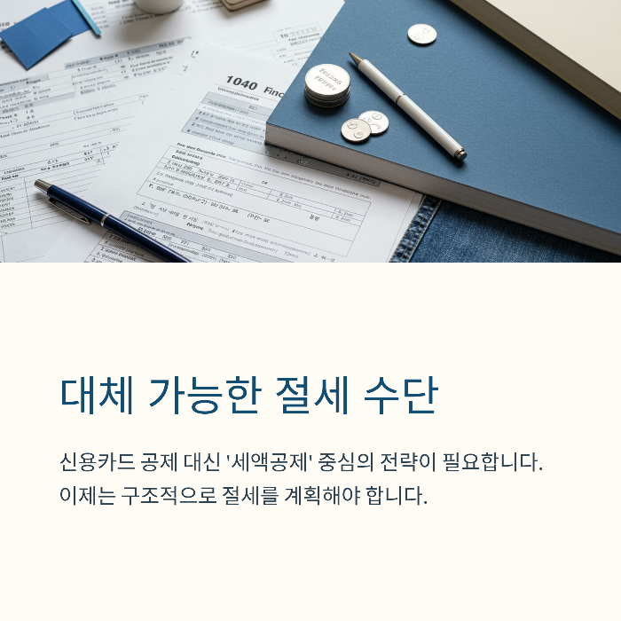 신용카드 소득공제 폐지