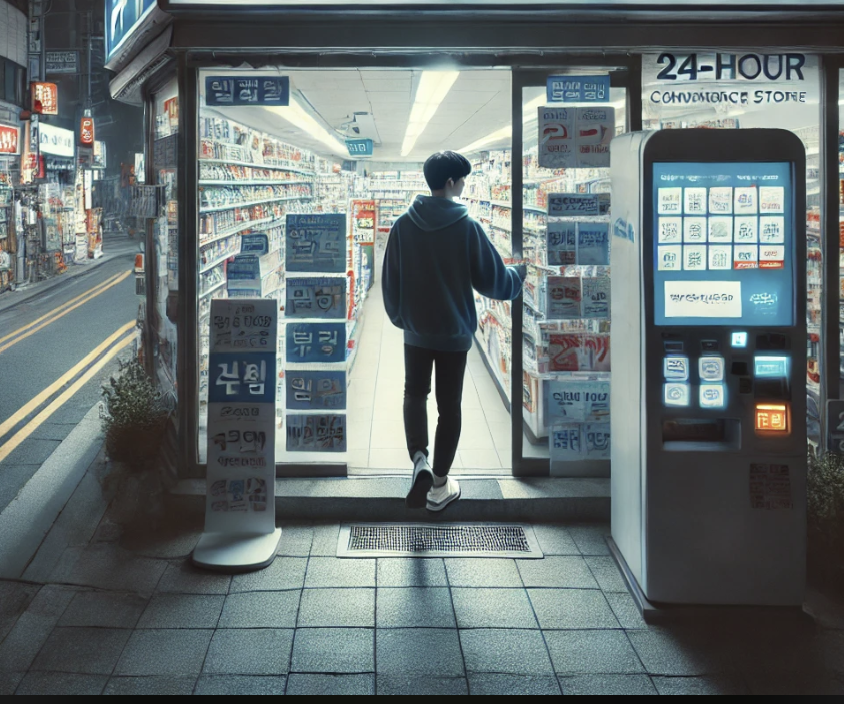 24시간 편의점 납부