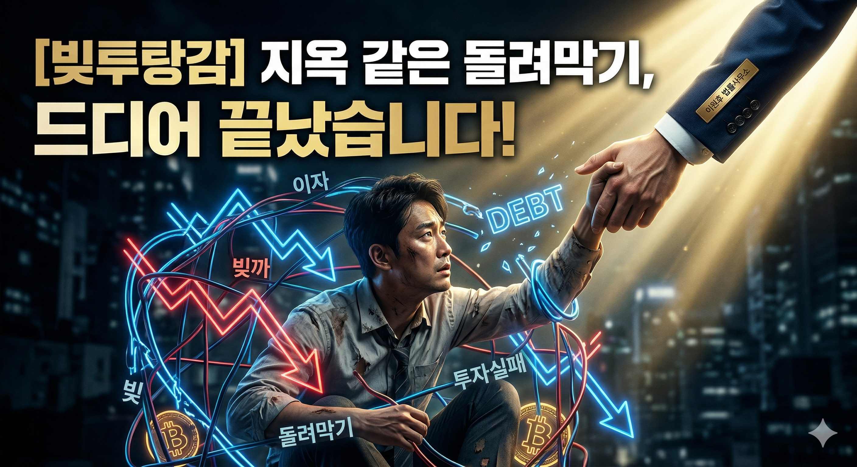 [빚투탕감] 이제 그만 돌려막기를 멈출 때입니다.