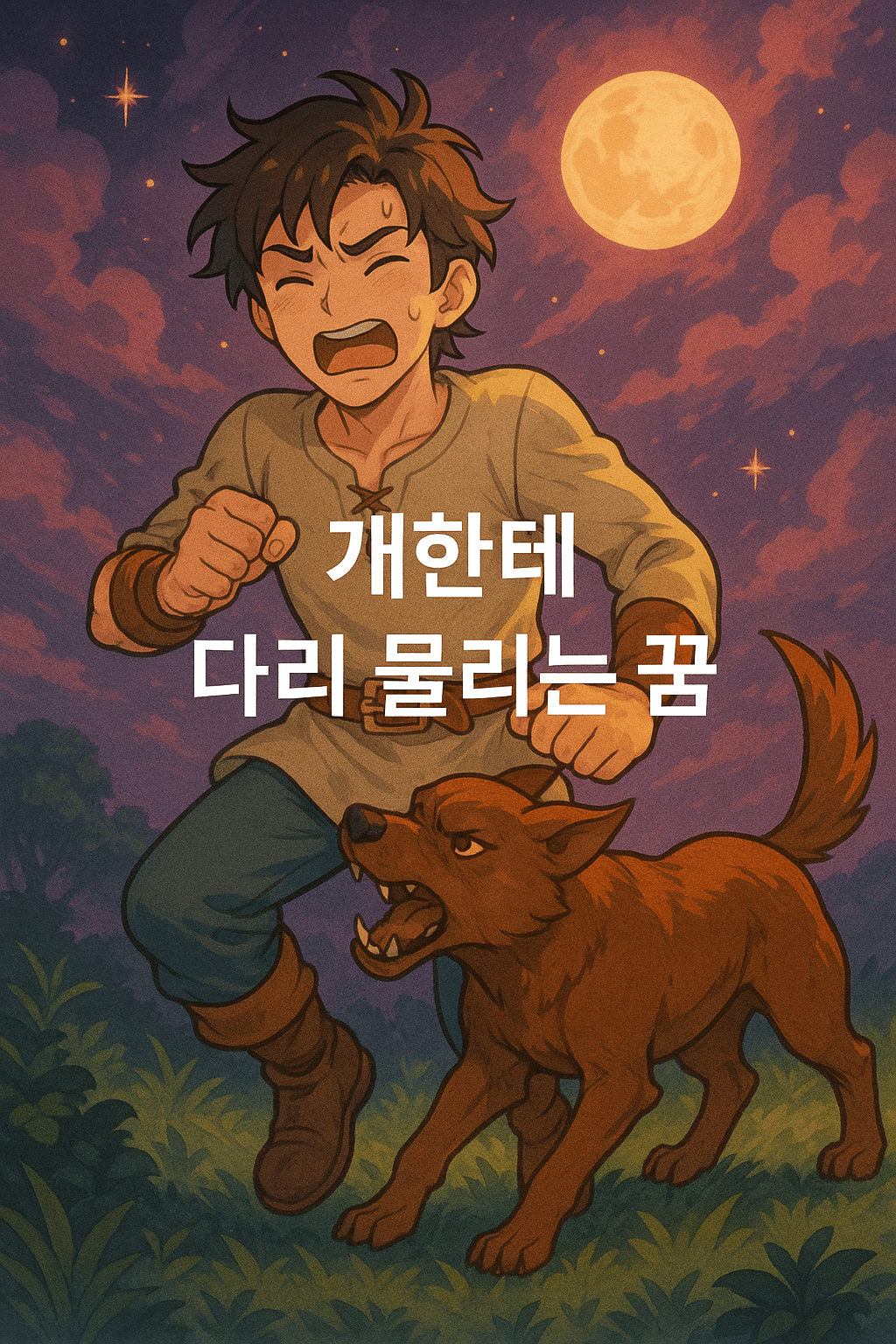 개한테 다리 물리는 꿈 해몽