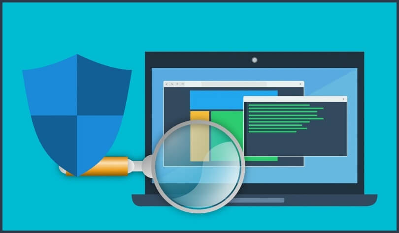 돋보기 노트북 보안