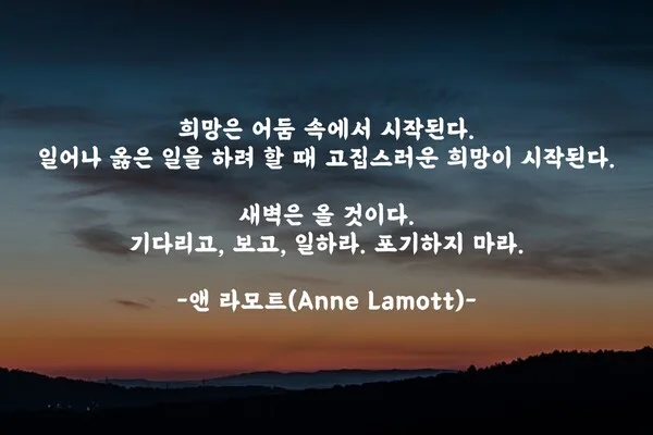 희망에 관한 명언 모음 100선_3