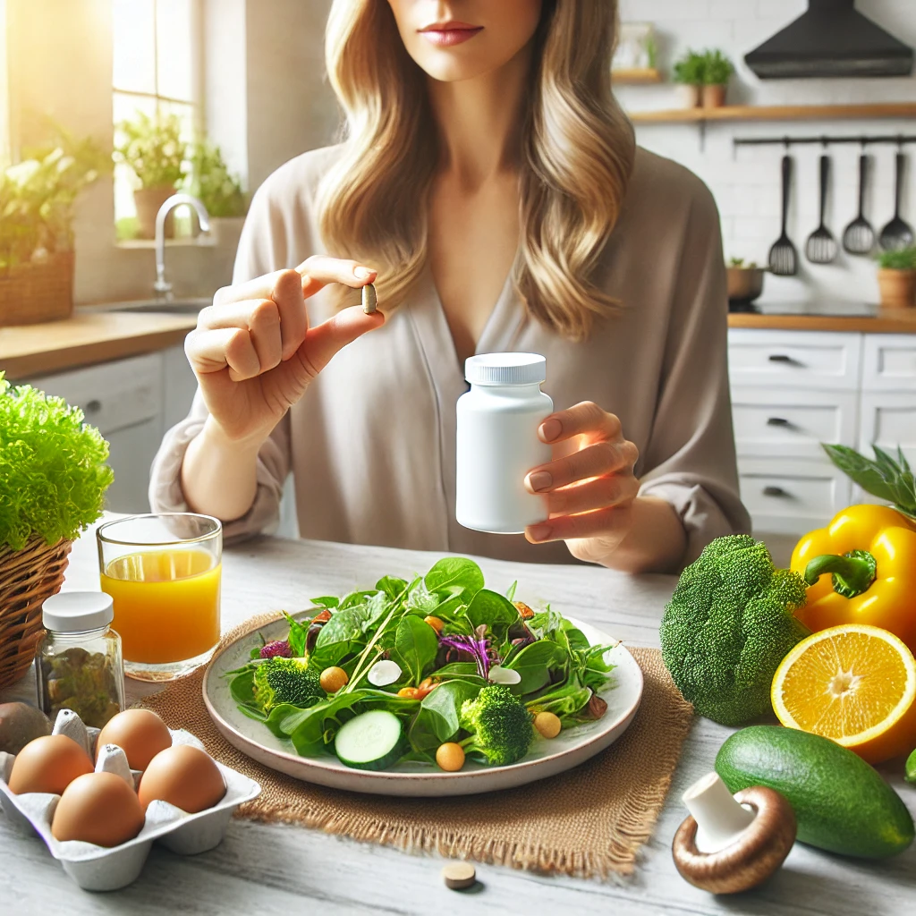 갱년기 여성들을 위한 필수 건강보조제