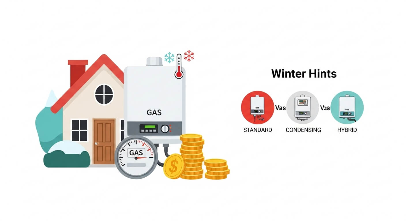 연료비 아끼는 보일러 비교 분석