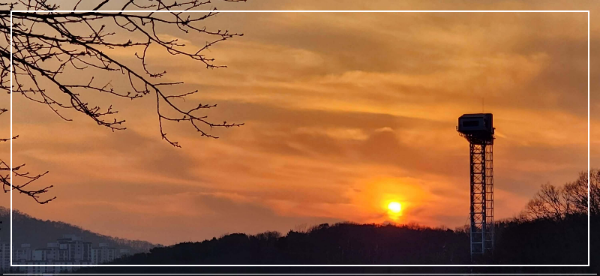 율동공원-일몰사진2