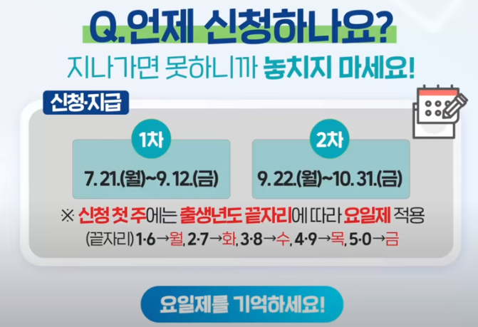 미성년자 소비쿠폰 신청방법 완전정복사진
