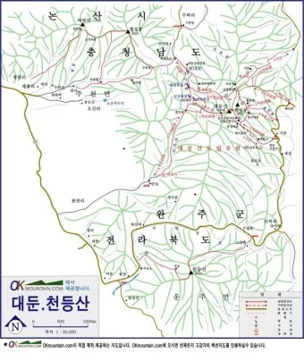 대둔산 등산코스 상세 등산지도와 안전한 산행 팁 2025_22