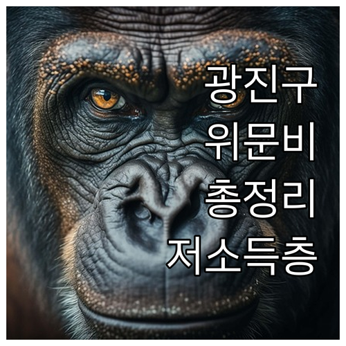 2025 광진구 명절 위문비 지원 정..