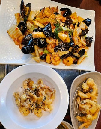 칠리홍가리비볶음