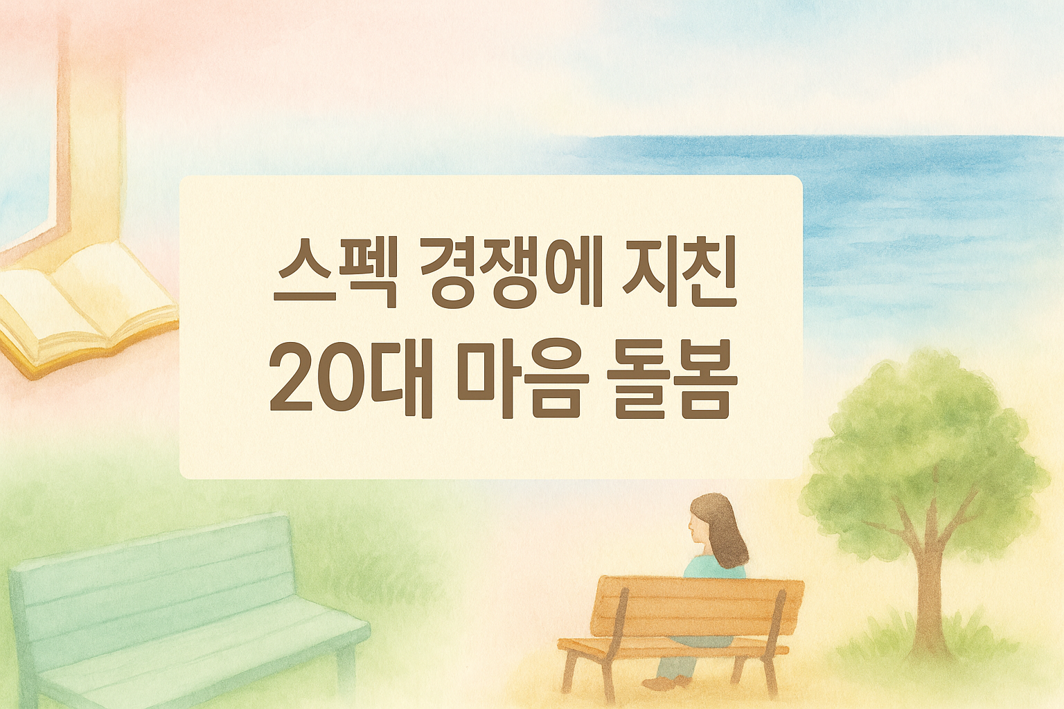 마음 돌봄을 위한 20대의 휴식