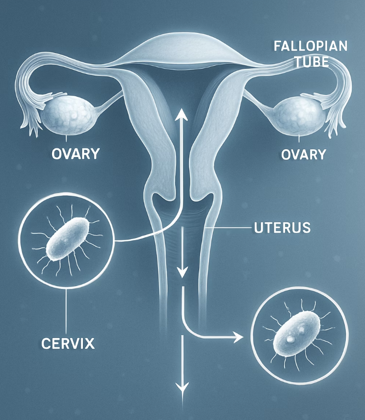 골반염은 왜 생기는 걸까요?