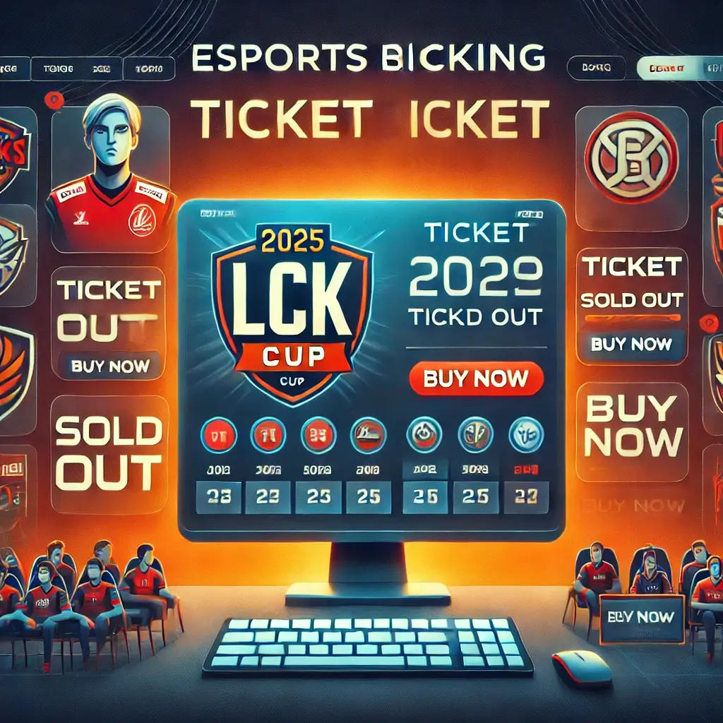 2025년 LCK컵 인터파크 예매/ 일정&middot;가격&middot;좌석 꿀팁까지!