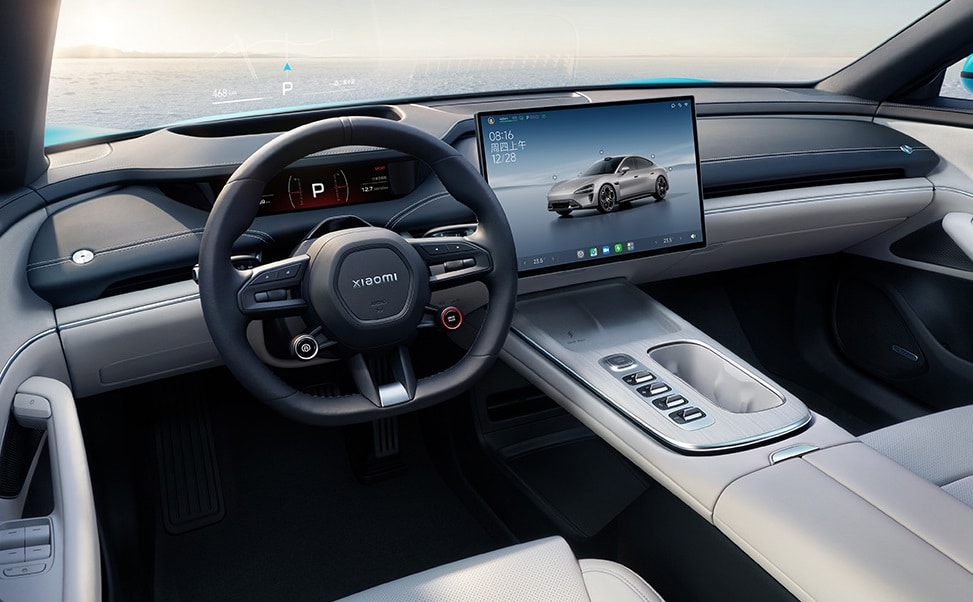 샤오미 SU7 - 인테리어 사진