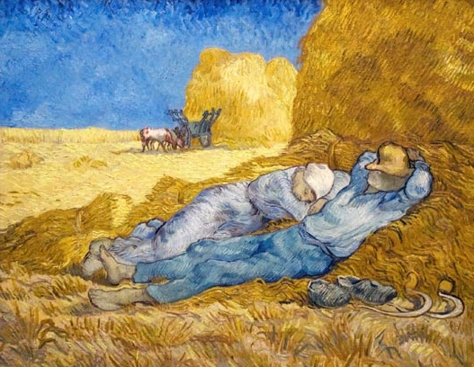 고흐 붓질의 리듬과 색의 고백