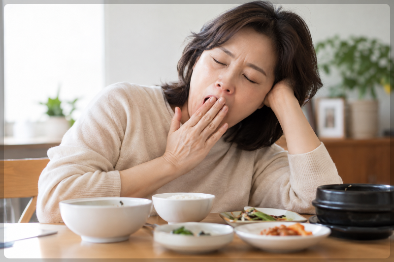 식사 후 유독 졸리고 나른하다면｜혈당 변화&middot;식사 구성&middot;식후 움직임 점검하기