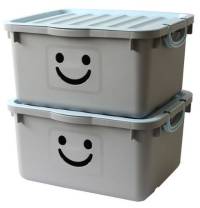 보노하우스 모던 초대형 해피박스, 그레이, 2개입