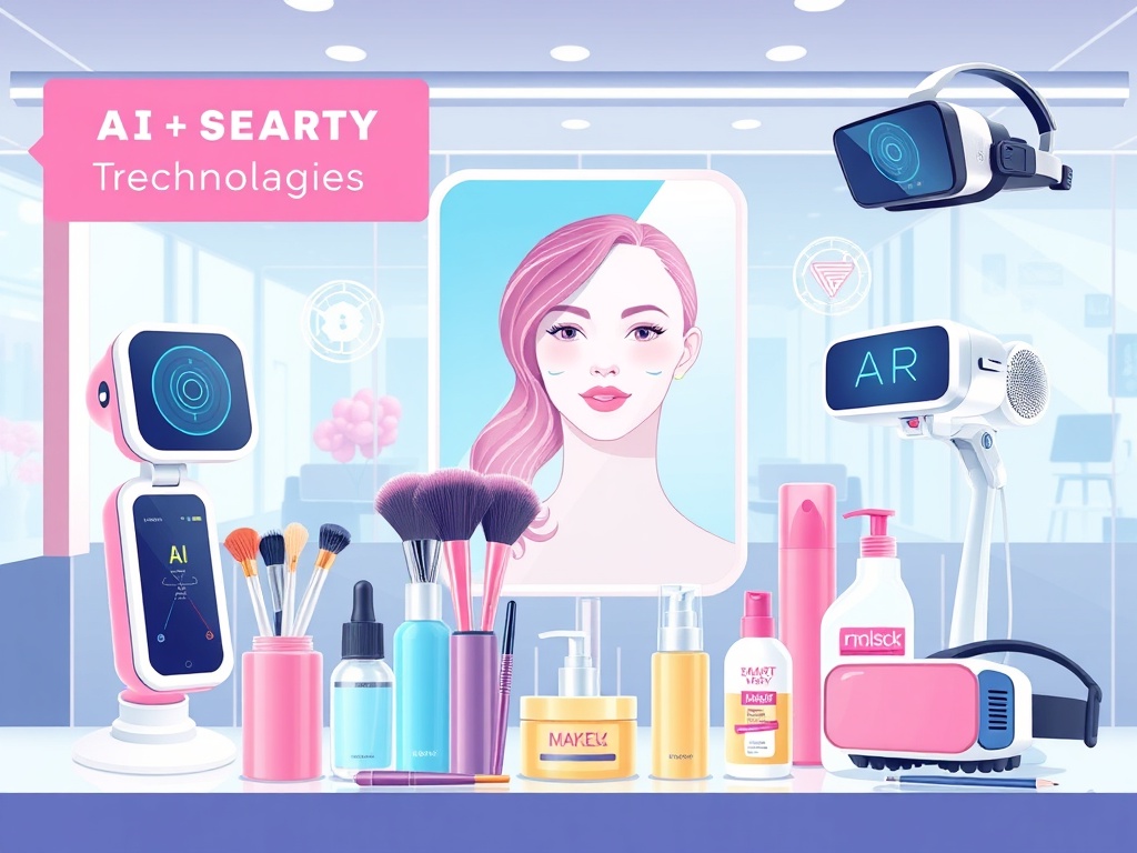 2026년 스마트 미용: AI와 AR 기술을 활용한 뷰티 트렌드 관련 사진